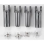 Traxxas Half Shafts U-Joints Blue Eagle LS (2)