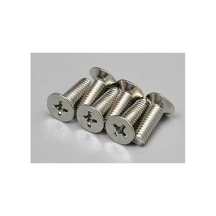Traxxas Countersunk Screws 4x12mm (6)