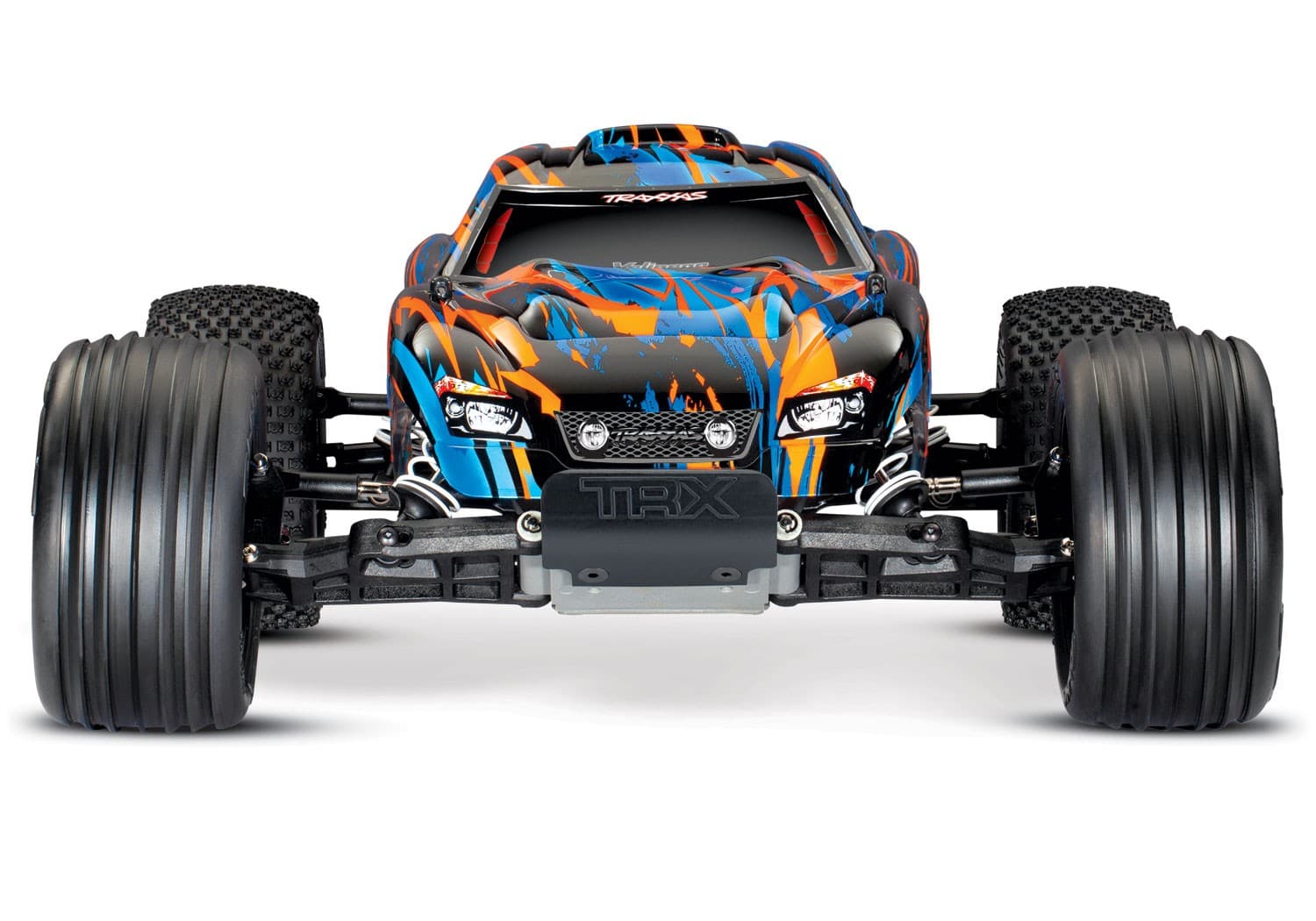 Buy TRA37076-4ORNGX - Traxxas Rustler 2WD VXL 2.4GHz TSM 1/10th Stadium ...