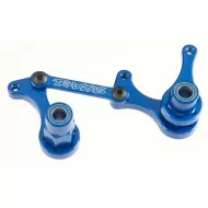 Traxxas Aluminum Steering Bellcranks Blue Rustler