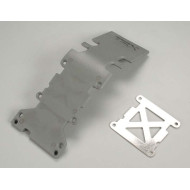 Traxxas Skid Plate Rear Plastic Gray