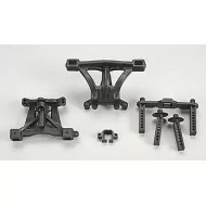 Traxxas Front/Rear Body Mounts w/Posts & Pins Revo
