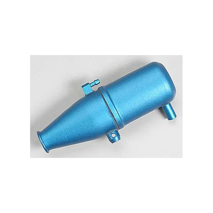 Traxxas Aluminum Tuned Pipe Blue Anodized Revo