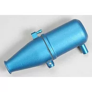 Traxxas Aluminum Tuned Pipe Blue Anodized Revo