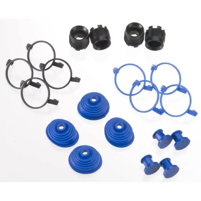 Traxxas Pivot Ball Caps (4) Dust Boots Rubber (4)