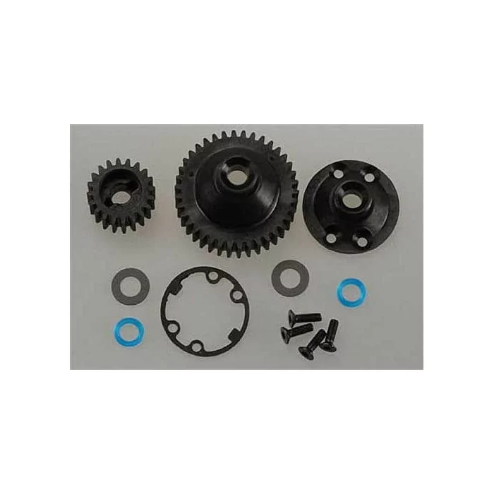 Traxxas Diff Gear/Side Cvr/Gasket/Output Gear Seal Jato