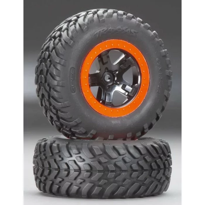 Traxxas Short Course Tires/Wheels Assembled (2)