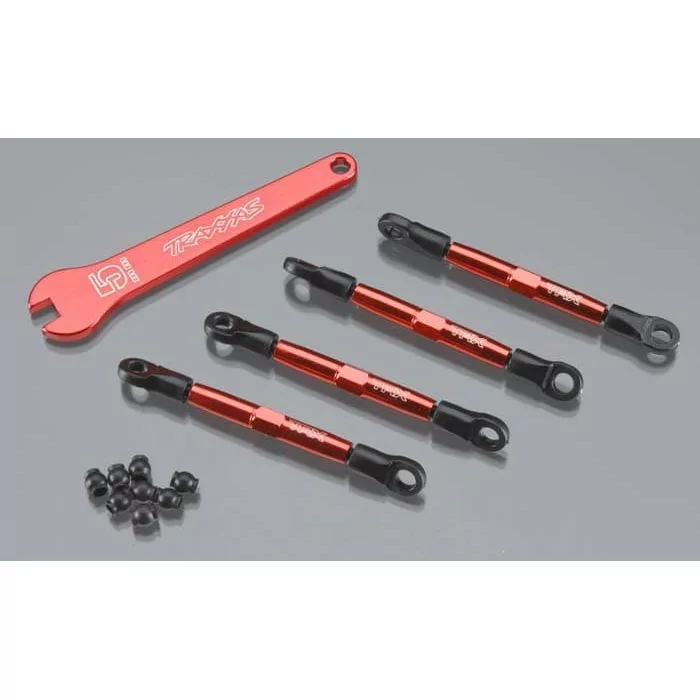 Traxxas Aluminum Toe Link Red 1/16 Slash (4)