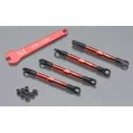 Traxxas Aluminum Toe Link Red 1/16 Slash (4)
