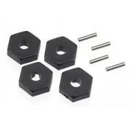 Traxxas Wheel Hubs Hex/Axle Pins VXL (4)