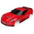 Traxxas Corvette Body 4-Tec 2.0 Red