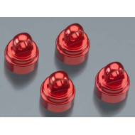 Traxxas Shock Caps Aluminum Anodized Red (4)
