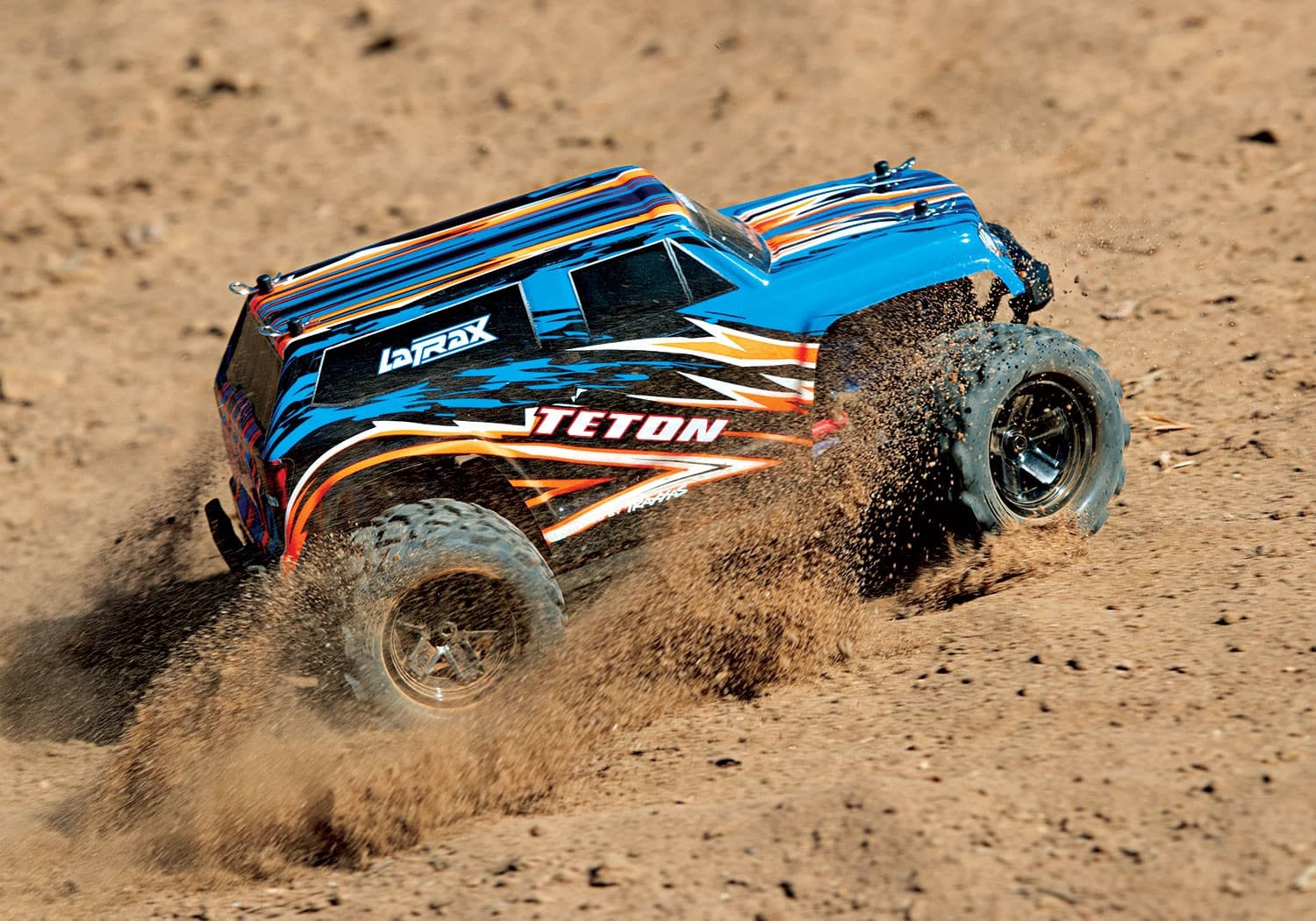 Buy TRA76054-5BLUE - Traxxas LaTrax 1/18 Teton (with battery & charger ...