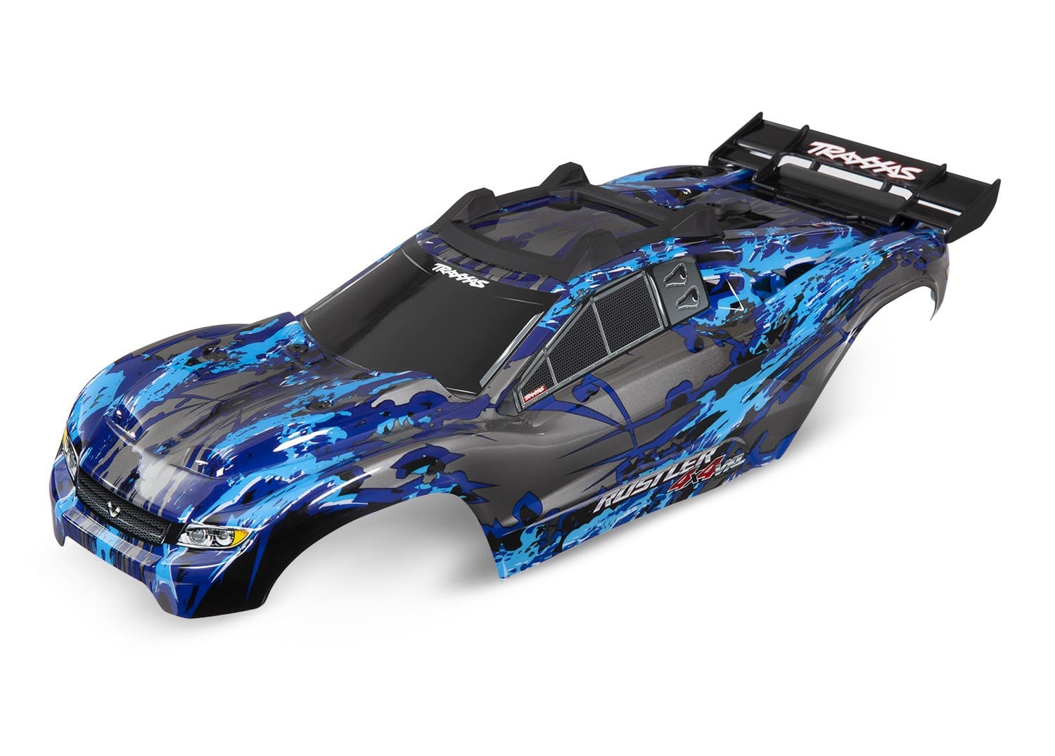 traxxas rustler chevy body