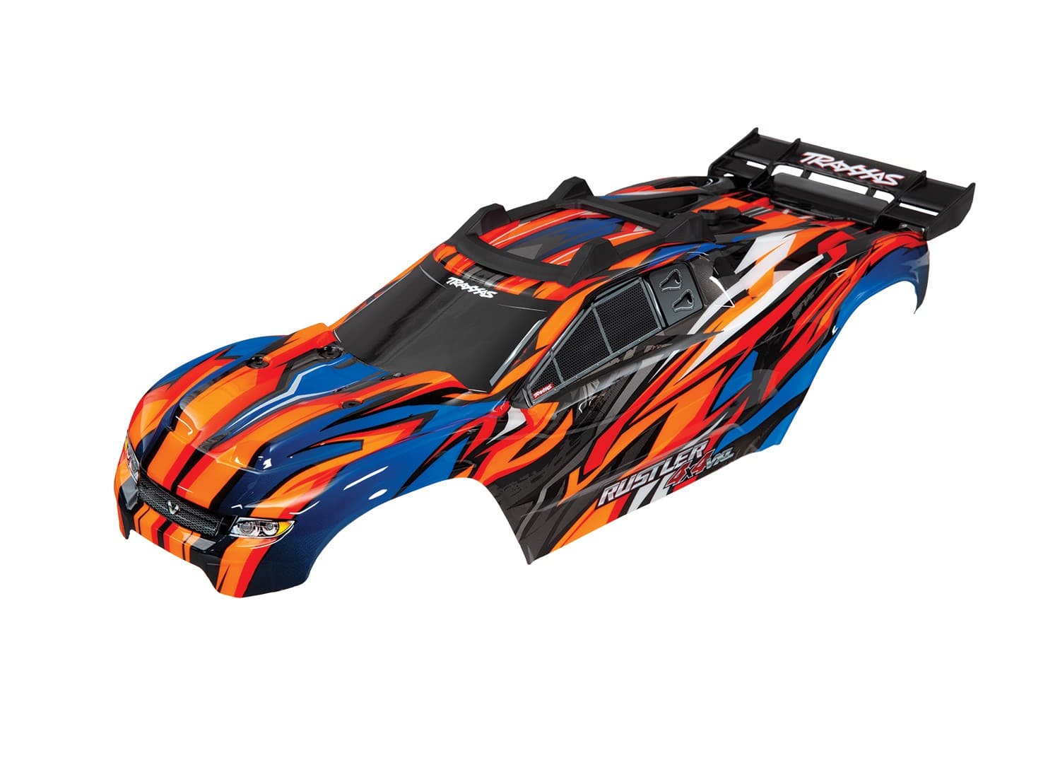 traxxas rustler 4x4 body options