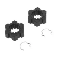 Traxxas Wheel Hubs Hex & Clips X-Maxx (2)