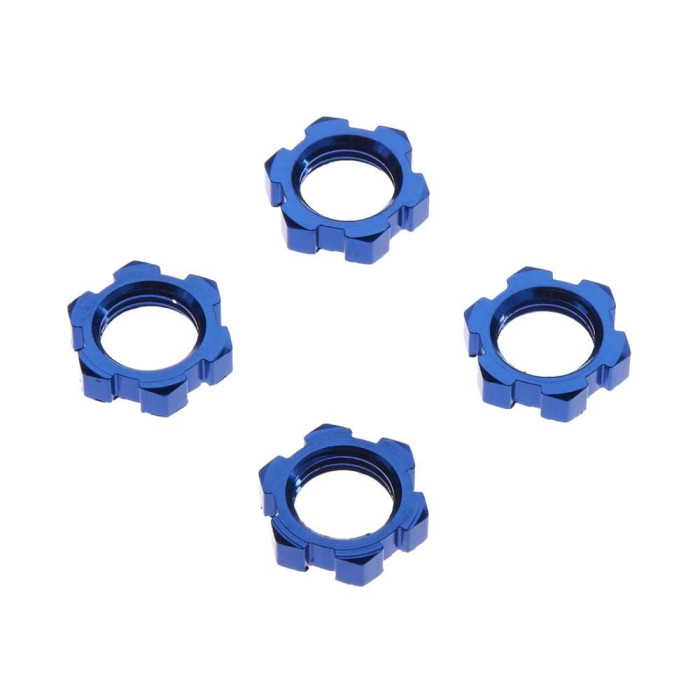 Traxxas Wheel Nuts Splined 17mm Serrated (4)