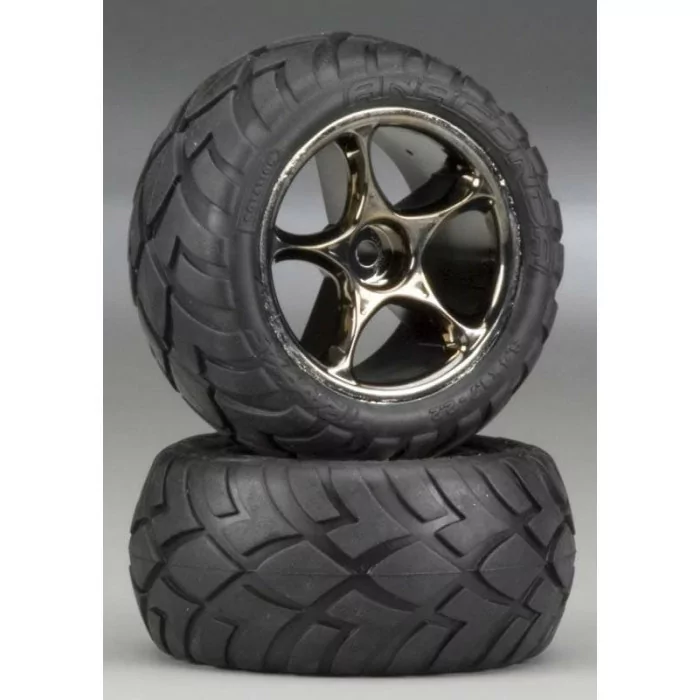 Traxxas Tires & Wheels Assembled Bandit Rear (2)