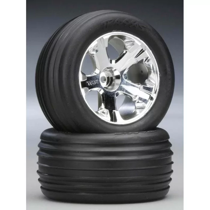 Traxxas Alias Tires/All-Star Wheels Assm Front 2.8 (2)