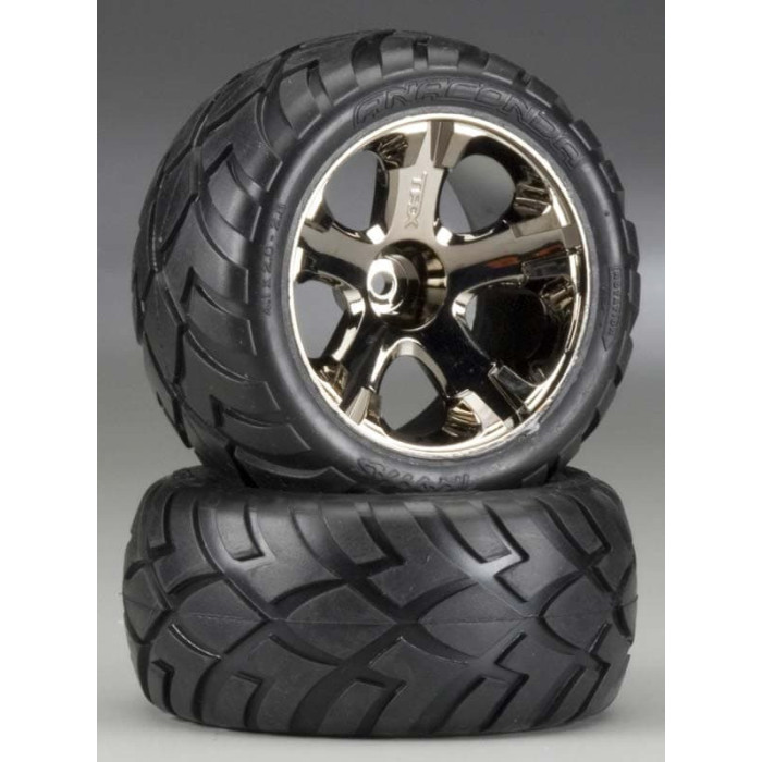 Traxxas Anaconda Front Tire On All-Star Wheel (2)