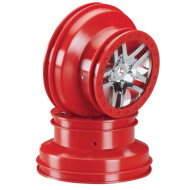 Traxxas SCT Front/Rear Split-Spoke Wheel Red (2)