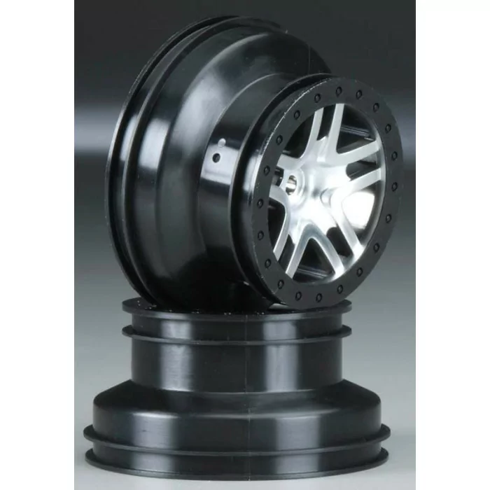 Traxxas SCT Split-Spoke Wheels Chrome Slash 4X4 (2)