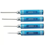 Duratrax 4-Piece Ultimate Hex Driver Set Metric