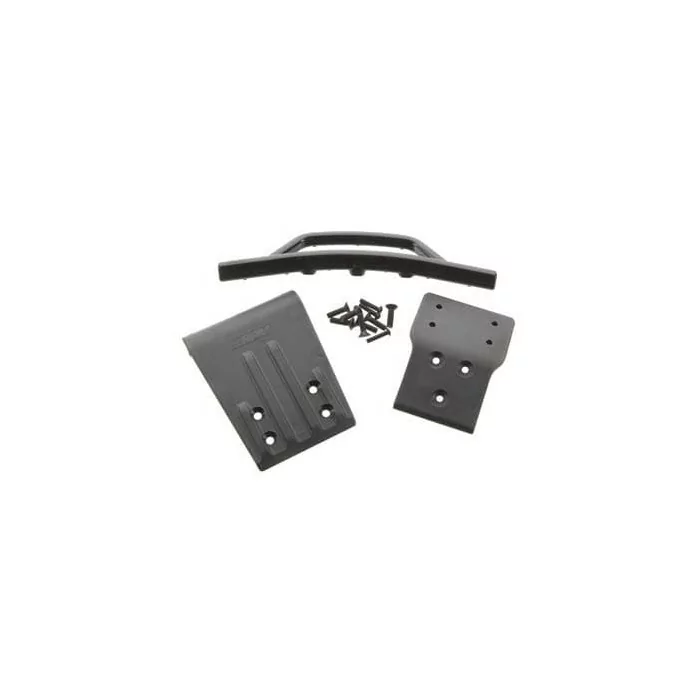 RPM Front Bumper & Skid Plate Traxxas Slash 4×4 (Black)