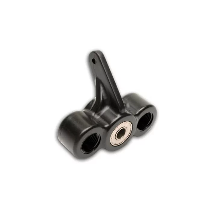 RPM Steering Knuckles T/E-Maxx 1.5/ 2.5 & Assoc. MGT Axle Carriers (Black)