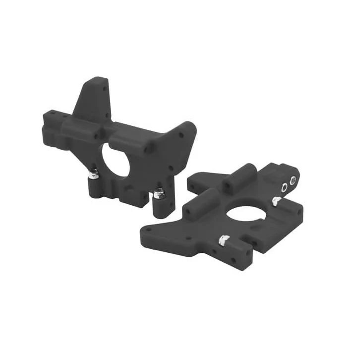 RPM Rear Bulkheads Traxxas T-Maxx & E-Maxx (Black)