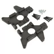 RPM Rear Bulkheads Traxxas T-Maxx & E-Maxx (Black)