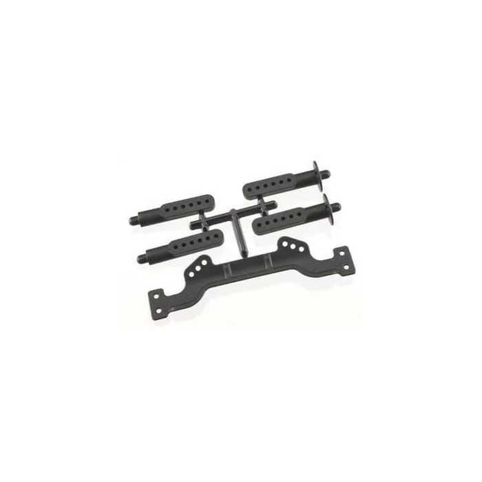 RPM Adjustable Front Body Mounts Traxxas Slash 2wd, Nitro Slash, e-Rustler & Nitro Rustler