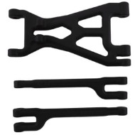 RPM Left Front/Right Rear A-arms HPI Savage, Savage-X, Savage-XL & Savage Flux (Black)
