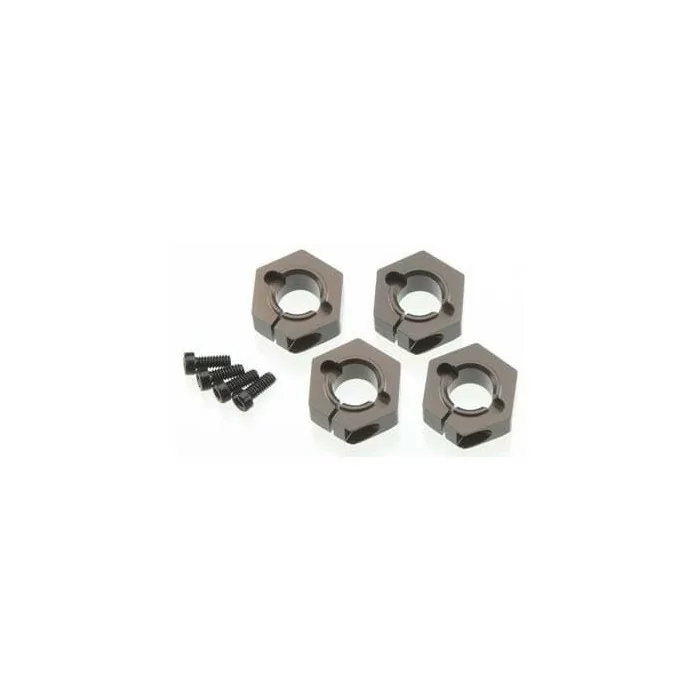 Tekno RC Aluminum Hex Adapters 12mm M6 Driveshaft Traxxas Slash, Stampede, SC10 4×4