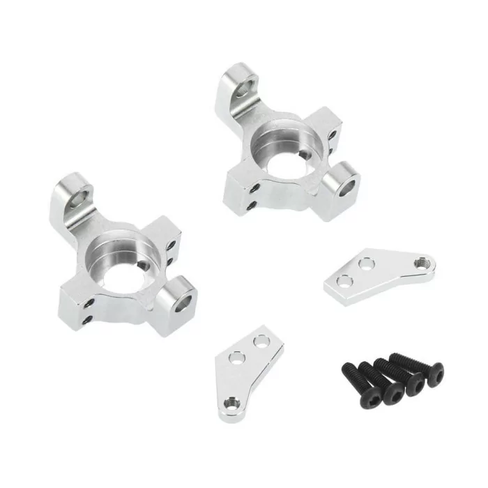 ST RC Aluminum Steering Knuckle Axial Wraith, Deadbolt, RR10 Bomer, SMT10 (Gun Metal)