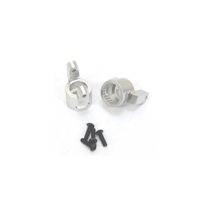 ST RC Precision Aluminum C-Hubs Axial Wraith, RR10 Bomber, SMT10 (Silver)