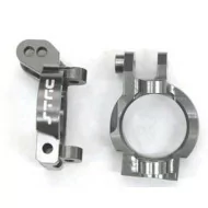 ST RC Aluminum Front Caster Block Axial Exo, Yeti (Gun Metal)