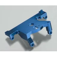 ST RC Aluminum Motor Mount Traxxas LCG Slash 4X4, Rally (Blue)
