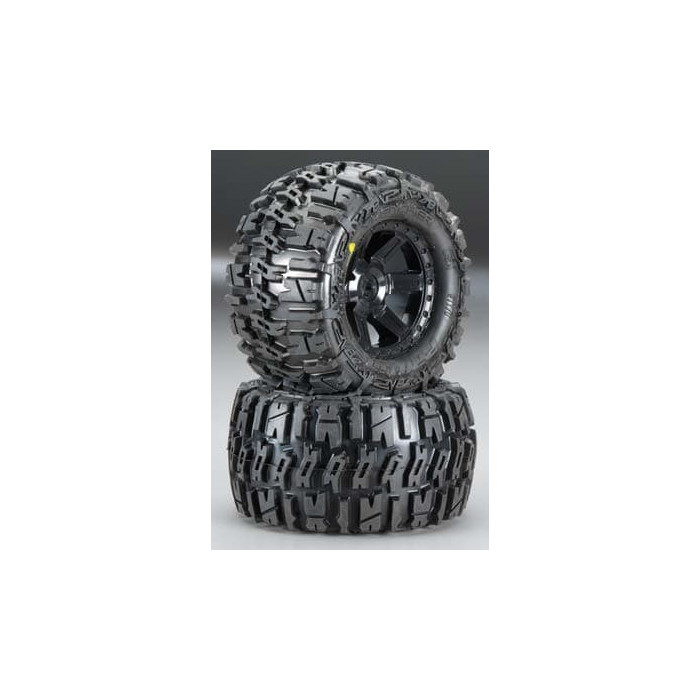 Pro-Line Trencher 2.8" All Terrain Tires Mounted, Electric Stampede/Electric Rustler Rear