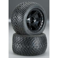 Pro-Line Road Rage 3.8" Street Tires Mounted, 17mm Monster Trucks Front or Rear