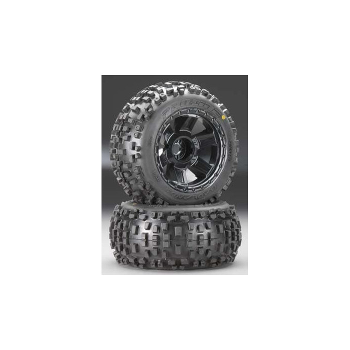 Pro-Line Badlands 3.8" All Terrain Tires Mounted, 17mm Monster Trucks Front or Rear