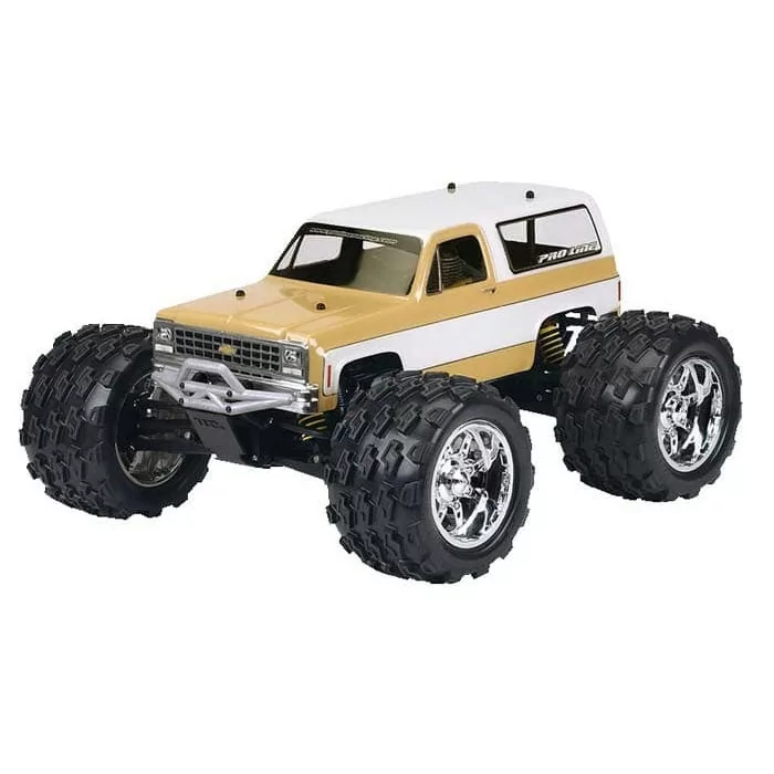 Pro-Line 1980 Chevy Blazer Clear Body, T/E/2.5-MAXX, REVO 2.5, Savage and 1:10 Crawler