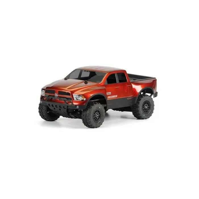 Pro-Line 2013 RAM 1500 True Scale Clear Body, PRO-2 SC, Slash, Slash 4X4, and SC10