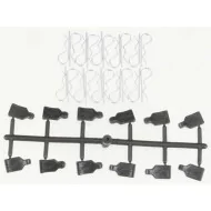 Pro-Line Pro-Pulls (12 Pulls & 20 Body Clips) for 1:10