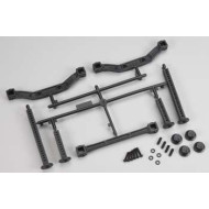 Pro-Line Extended Front & Rear Body Mounts, Slash 4x4