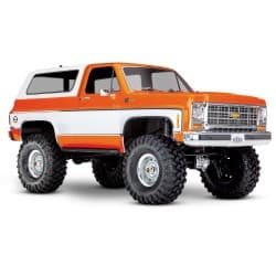 Traxxas TRX-4 1/10 Trail Crawler Truck w/'79 Chevrolet K5 Blazer Orange - RTR (Without Battery & Charger)