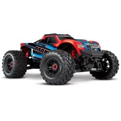 Traxxas Maxx 4X4 1/10 4s Brushless Monster Truck Red- RTR (Without Battery & Charger