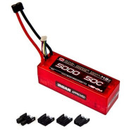 Venom 50C 4S 5000mAh 14.8V Hard Case RC LiPo Battery ROAR Approved with UNI Plug